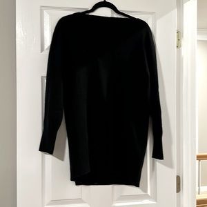 Vince Black Wool/Cashmere Blend Sweater